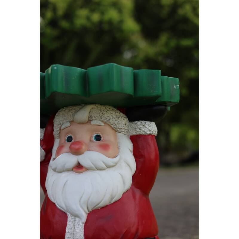 Pre-lit Santa Christmas Tabletop Decoration - 21.25"