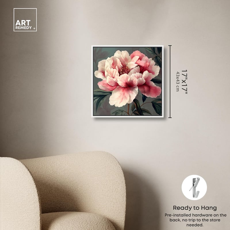 Opal Bloom I Canvas by Art Remedy