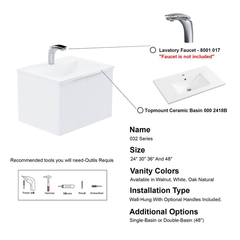 Dillon 24" Single Vanity Set