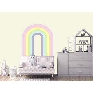 Large Rainbow Wall Decal PlayRoom Decor - Bed Bath & Beyond - 34148471