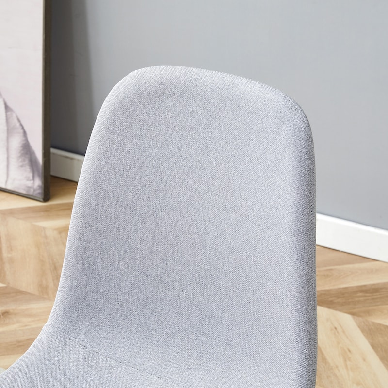 5 Piece Dining Table Set for 4, 64.5" Wooden Kitchen Table with 4 Dining Chairs, Modern Rectangular Table and Chairs Set