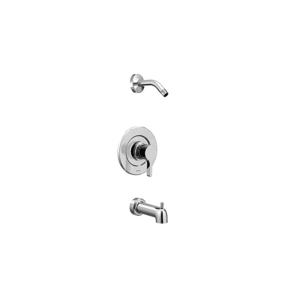 Moen T2663NH Vichy Shower Trim Package and Posi-Temp Pressure-Balancing Valve Technology - Chrome