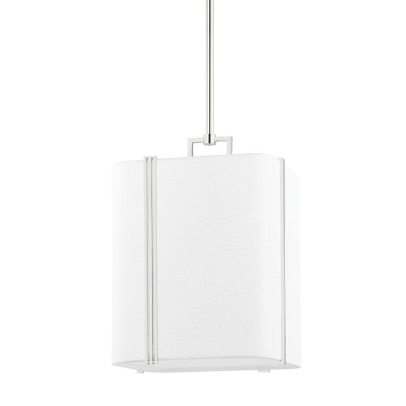 Hudson Valley Lighting Downing 13" Wide Pendant - Polished Nickel