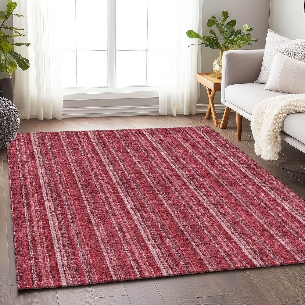Premium Washable Super Soft Stripe Ombre Mayfield Rug
