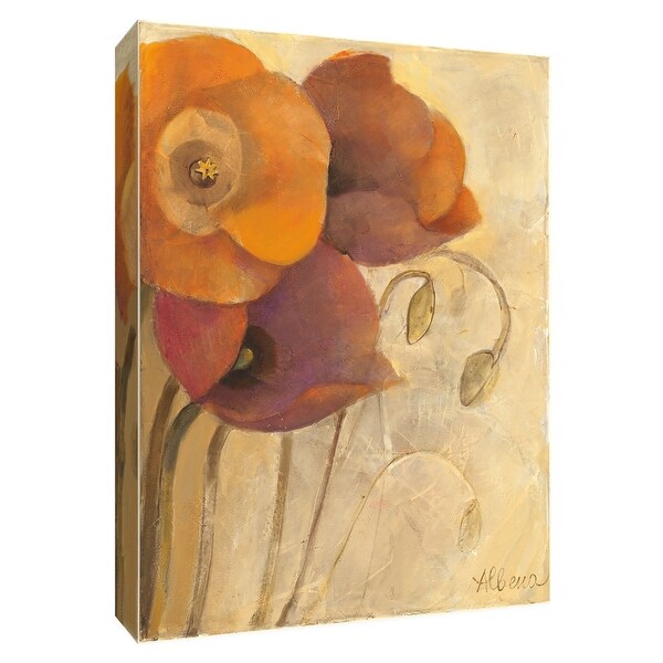 PTM Images 9-154632 PTM Canvas Collection 10" x 8" - "Heirloom Poppies II" Giclee Poppies Art Print on Canvas