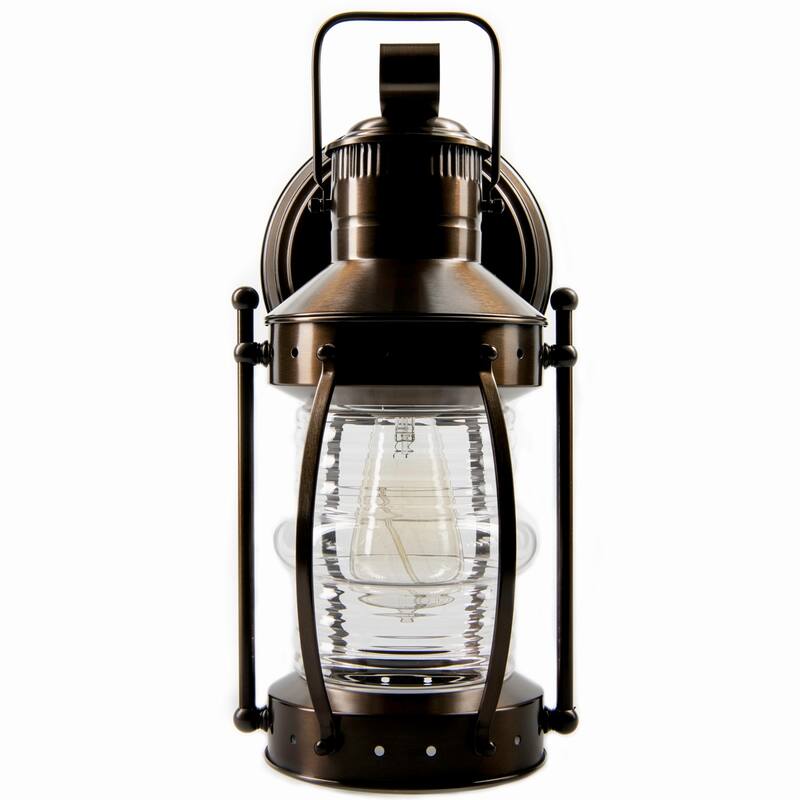 Elk Home Seafarer Bronze 1 Light Outdoor Wall Sconce