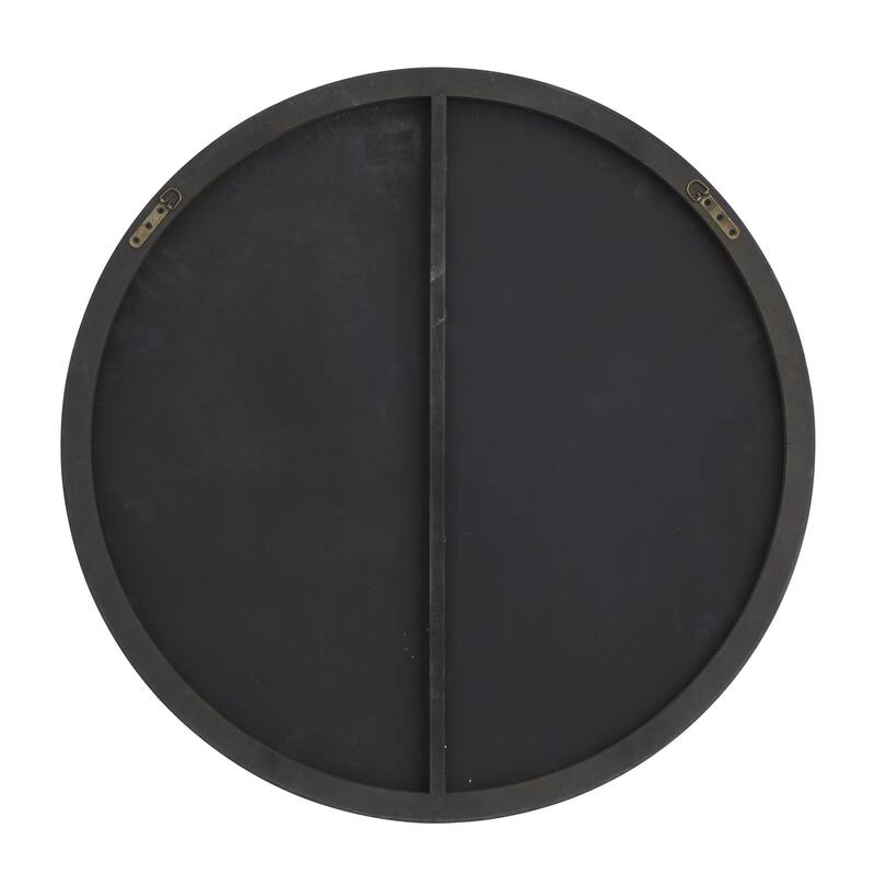 Black, White or Gold Wood Wall Mirror with Thin Frame