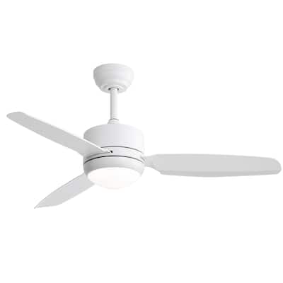 46 Inch New Design Ceiling Fan with Lights 3 ABS Blades 6-speed DC Motor