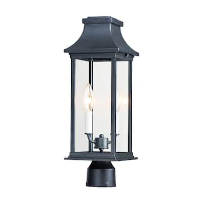 Vicksburg 2-Light Outdoor Post Mount