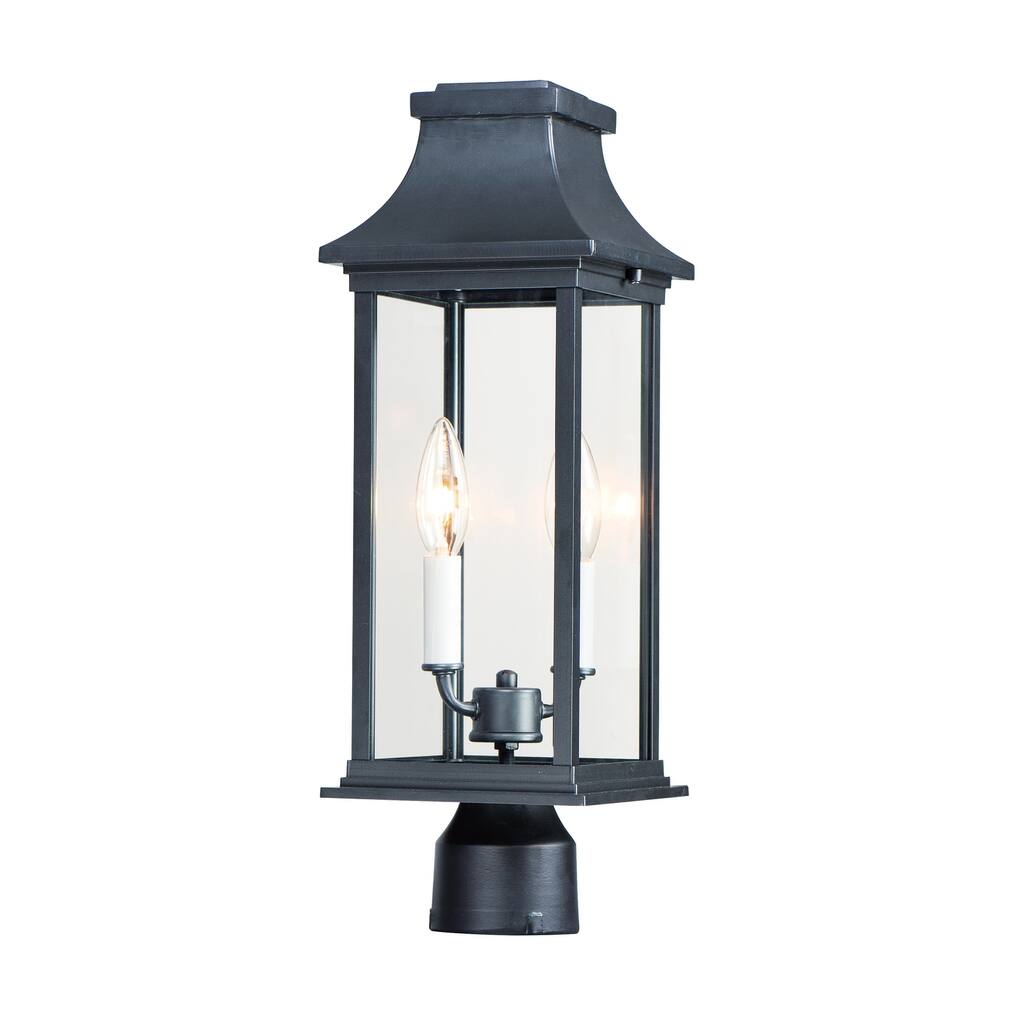 Vicksburg 2-Light Outdoor Post Mount