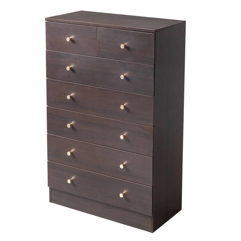 Modern Simple Dresser P2 Particle Board Storage for Bedroom, Living Room, or Home Office