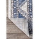 preview thumbnail 6 of 5, Nuloom Transitional Vintage Ella Ornamental Pyramid Tribal Area Rug