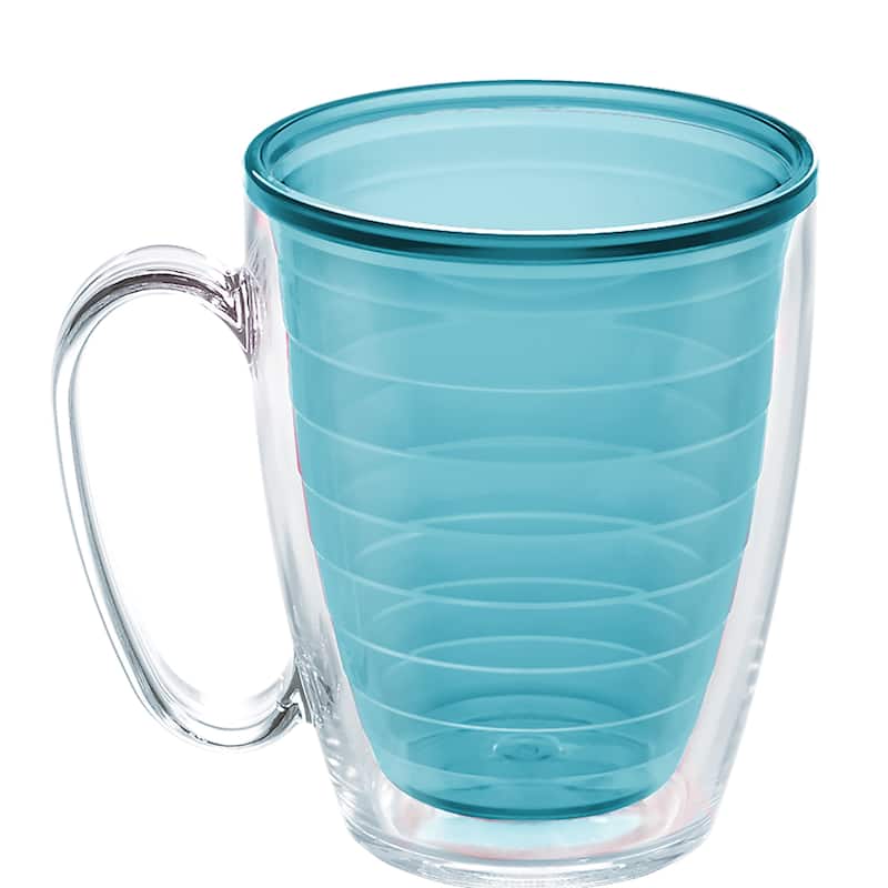 Tervis Clear & Colorful Tabletop Made in USA Double Walled Insulated Travel Tumbler, Blue Moon - 16oz Mug - 16oz Mug