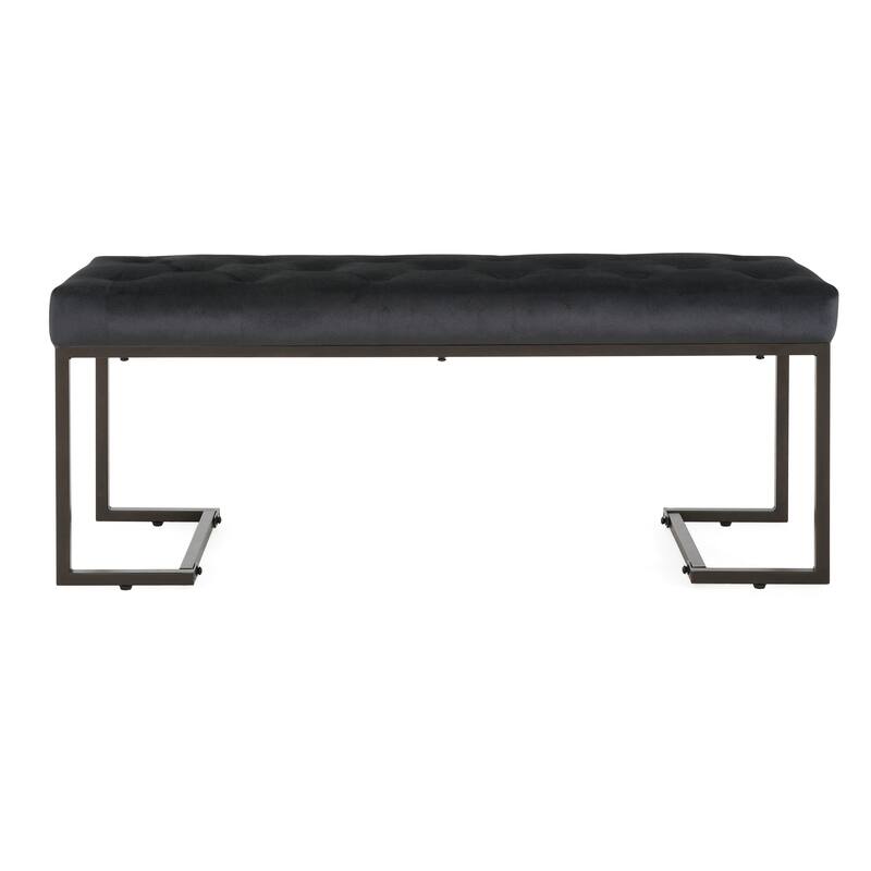 Galileo Modern Fabric Bench by Christopher Knight Home