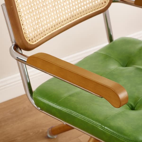 Art Leon Swivel Upholstered Accent Arm Chair