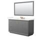 Option Dark Gray, Bronze Trim, Giotto Quartz Top