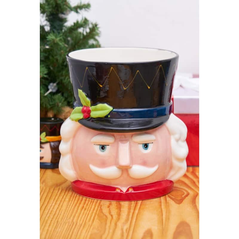 Nutcracker Utensil Crock