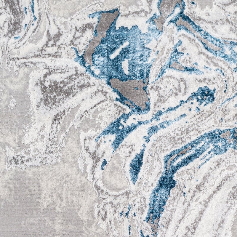 Livabliss Dule Abstract Swirl Area Rug