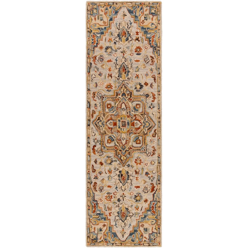 Livabliss Traditional Artemis Medallion Area Rug