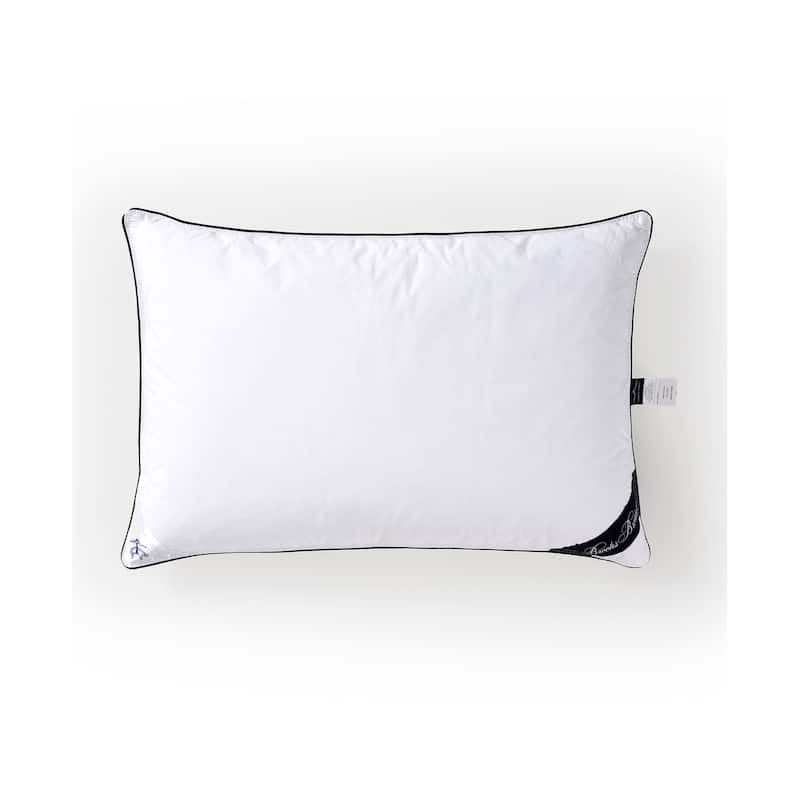 Brooks Brothers Goose Down / Feather Pillow - White