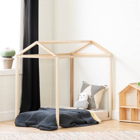 South Shore Sweedi Natural Poplar Toddler House Bed