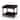 GDFStudio - Longs 22.50" Outdoor Solid Eucalyptus Wood Side Table with Two-Tier Storage Shelf & Slatted Tabletop - 2-Piece