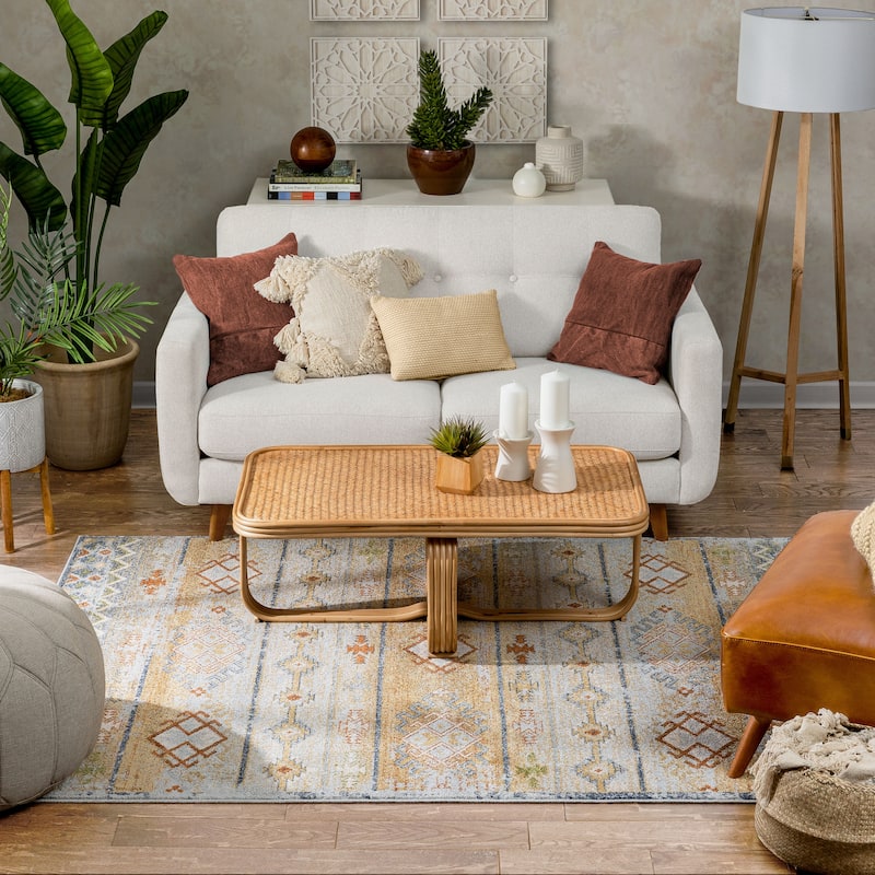 Well Woven Omaha Alu Moroccan Tribal Area Rug