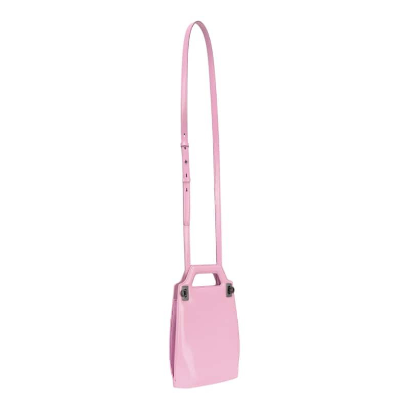 Ferragamo Micro Wanda Patent Leather Shoulder Bag