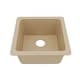preview thumbnail 19 of 75, Karran Undermount Quartz Bar Single Bowl Sink Bisque