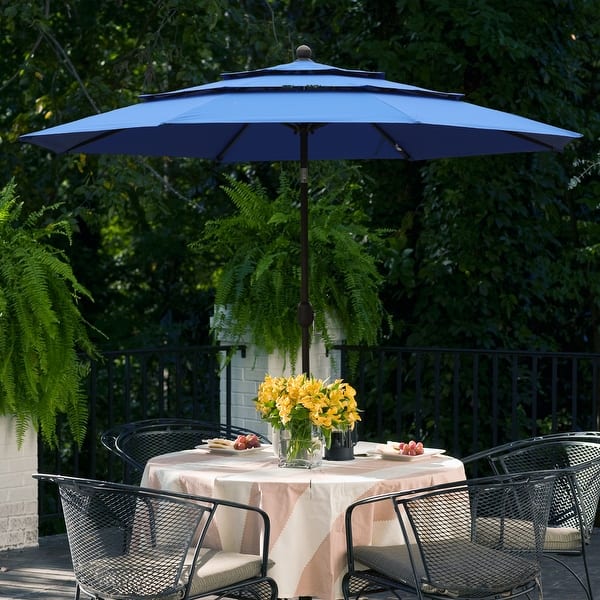 custom patio umbrellas Custom Market or Patio Umbrella 9ft Square