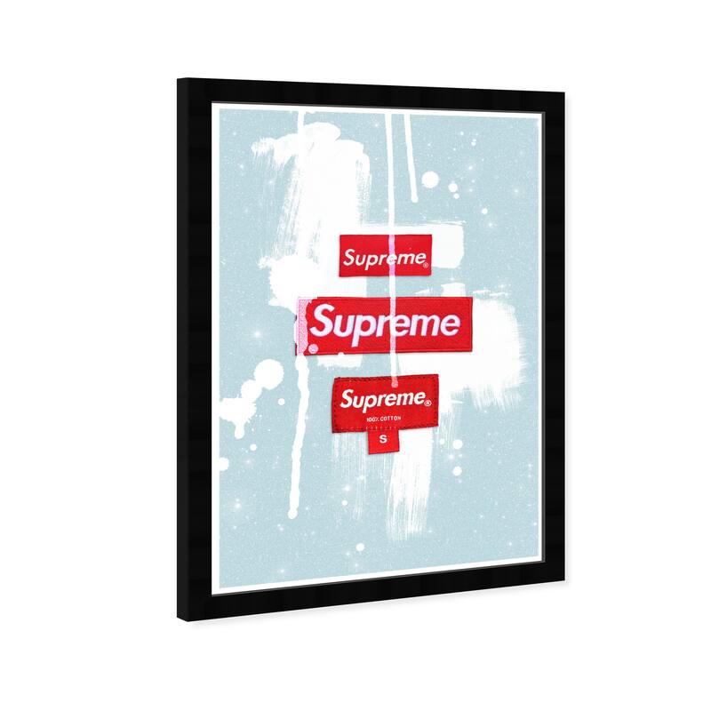 Wynwood Studio Prints Fashion and Glam Hype Labels Paint White and Glam Wall Art Canvas Print