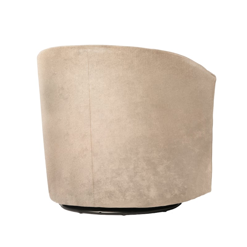 Ellery Modern Microfiber Swivel Accent Chair by Greyson Living