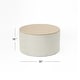 preview thumbnail 10 of 59, HomePop Round Storage Ottoman table with Wood Top