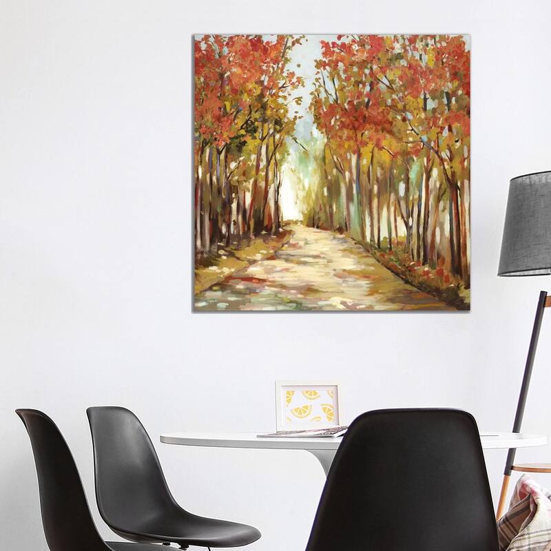 iCanvas "Sunny Path" by Allison Pearce Canvas Print - 37x37x1.5