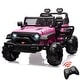 preview thumbnail 21 of 23, 2 Seaters Kids Ride On Truck with Remote Control,24V 9AH Electric Vehicle Car Pink