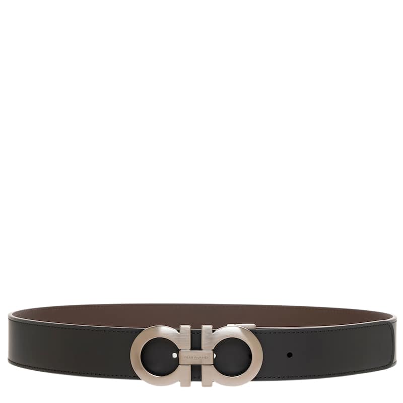 Salvatore Ferragamo Men's Reversible Gancini Belt 1.4" Wide - 105