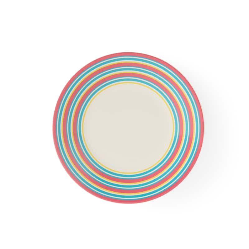 Kit Kemp for Spode Calypso Stripe Salad Plate - 9.3 Inch - 9.3 Inch