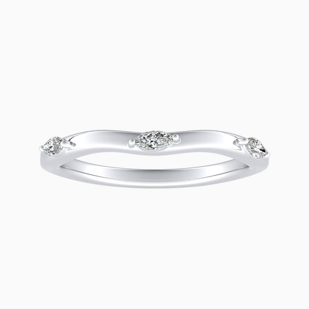 Auriya 14k Gold Lab Grown Diamond Nature Inspired Contour Vine Ring 0.10 ct. tw. (F-G, VS)