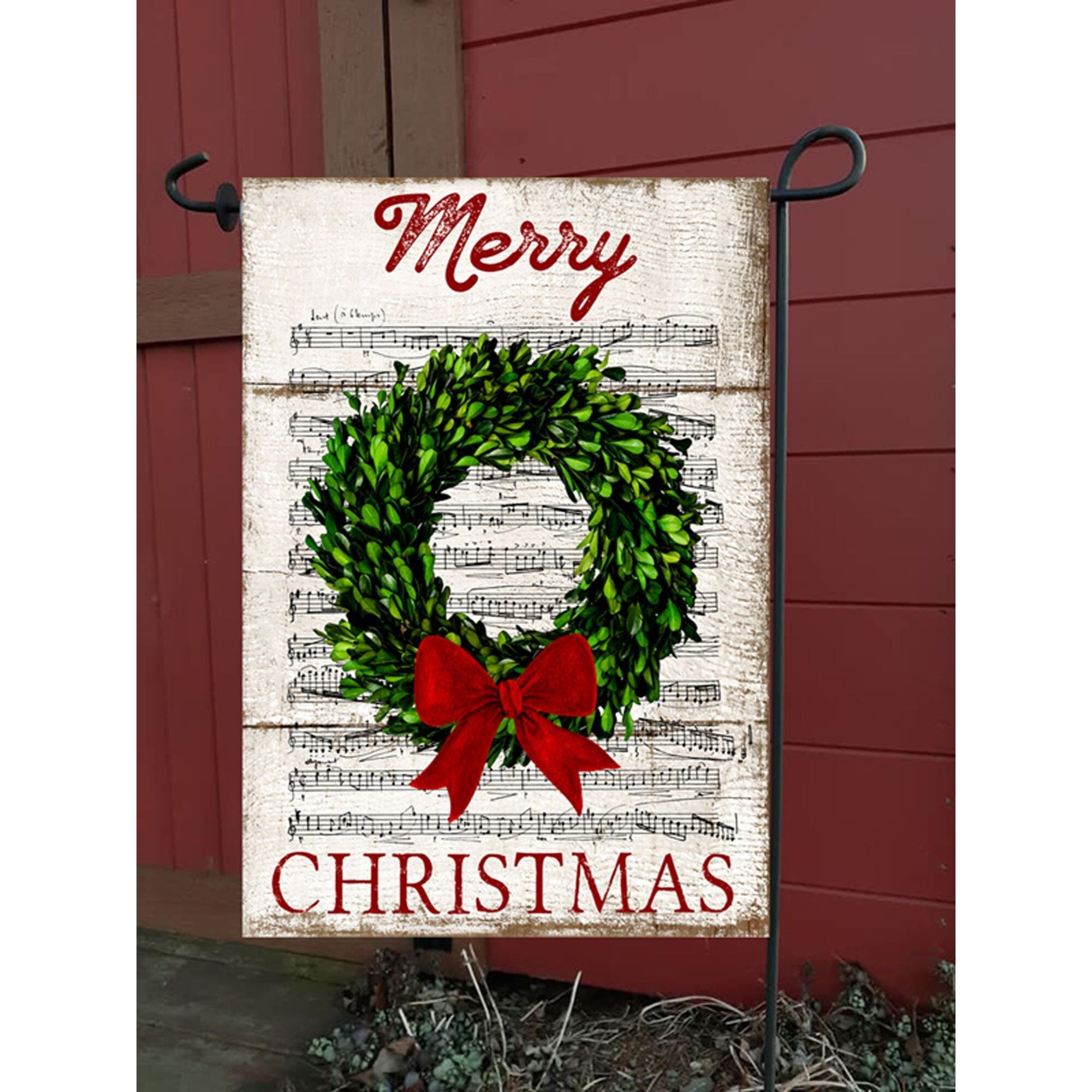 christmas outdoor flags Christmas Decorations
