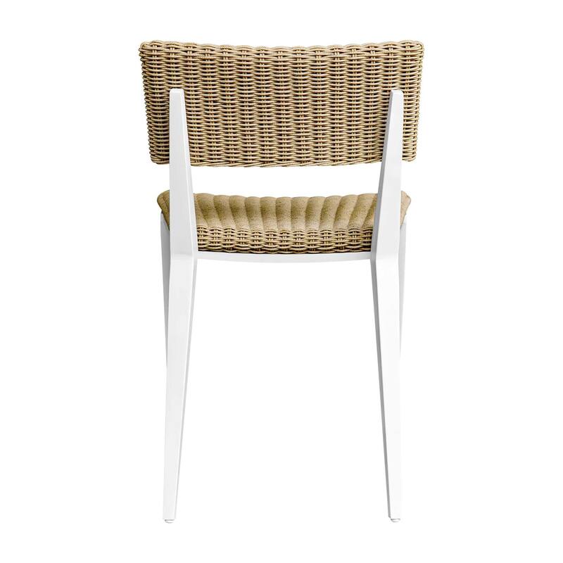 Uttermost Calbas White Outdoor Dining Chair