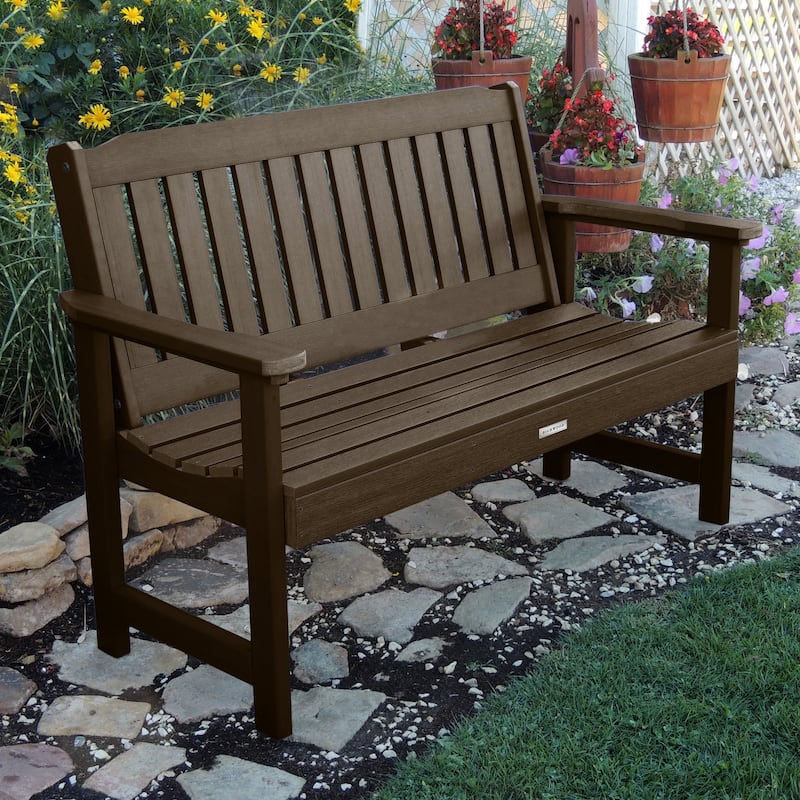 HIGHWOOD Lehigh 5-foot Eco-friendly Synthetic Wood Garden Bench