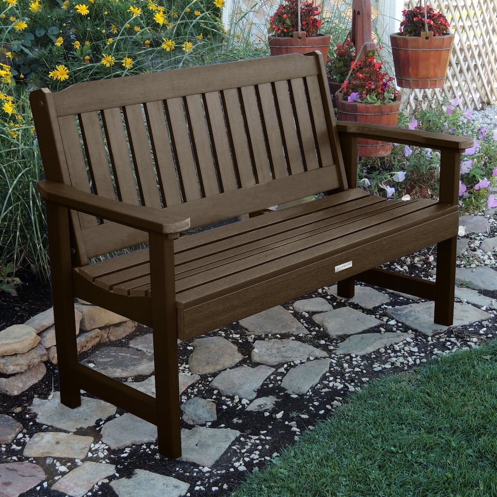 HIGHWOOD Lehigh 5-foot Eco-friendly Synthetic Wood Garden Bench