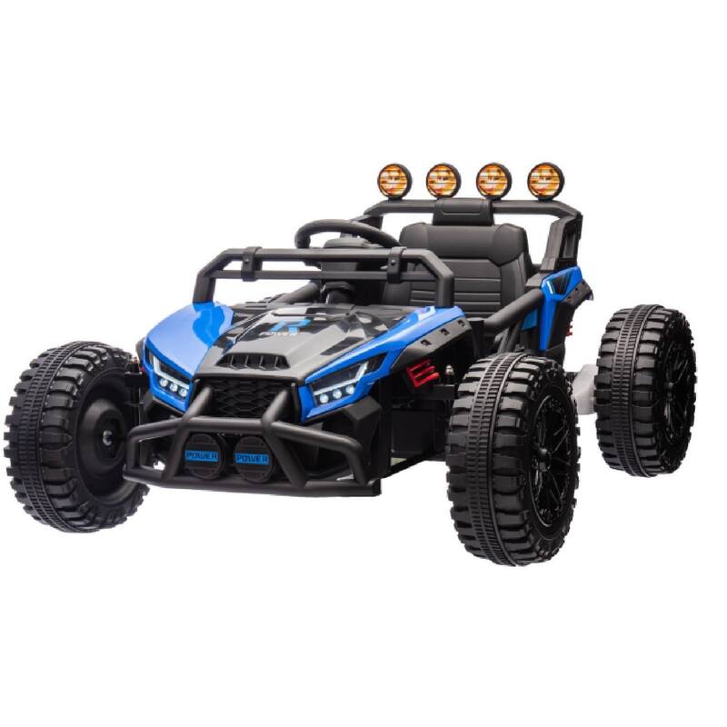 24v Kids Ride on UTV Electric Off-Road Car Toy with Remote Control for Kids Best Gifts - Blue