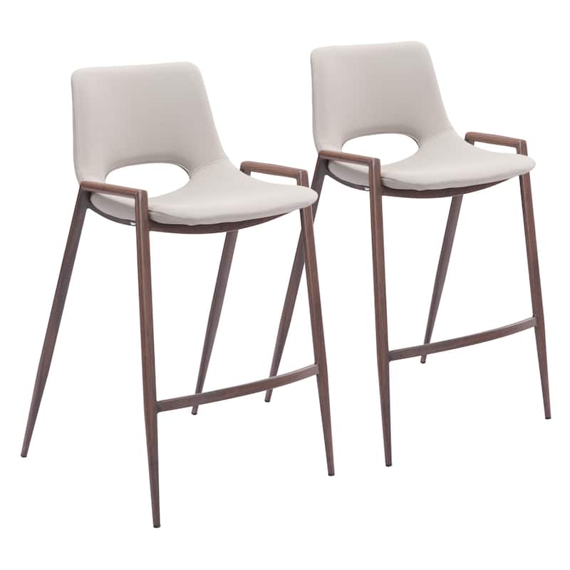 Desi Counter Stool (Set of 2) - 20.3" W x 20.7" D x 35.6" H