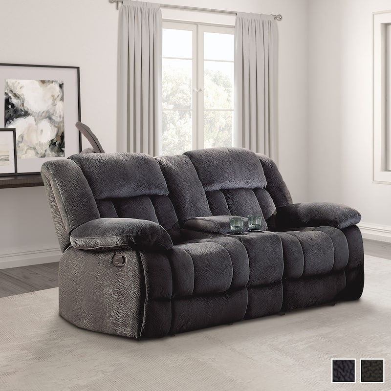 Brooks Double Glider Reclining Loveseat