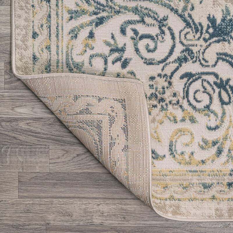 JONATHAN Y Amir Cottage Medallion Area Rug