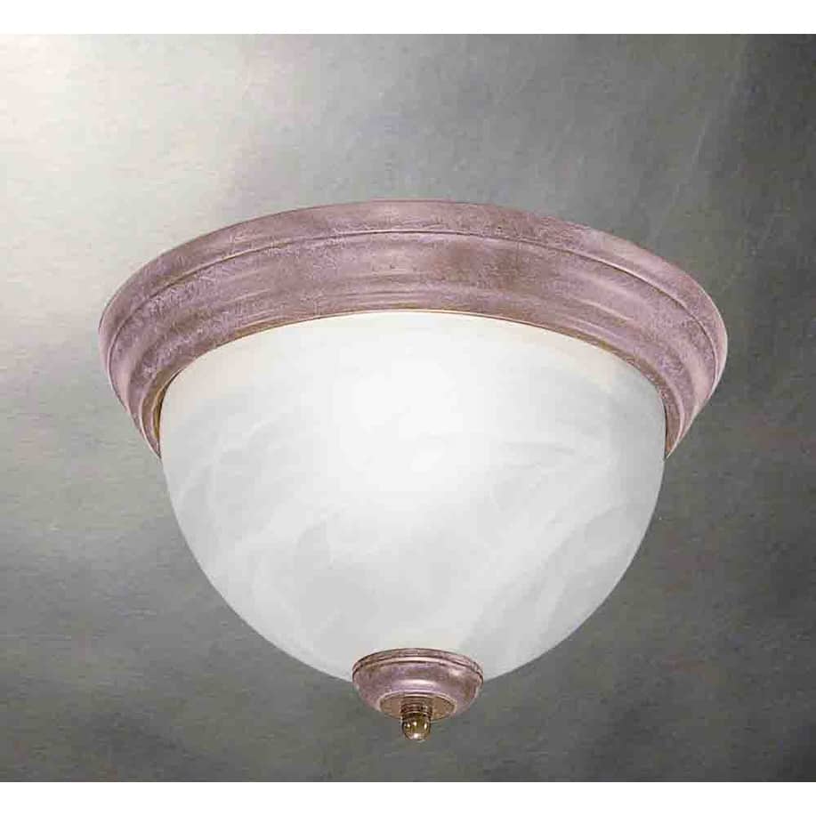 Volume Lighting Troy 3 Light 15" Wide Flush Mount Bowl Ceiling Fixture