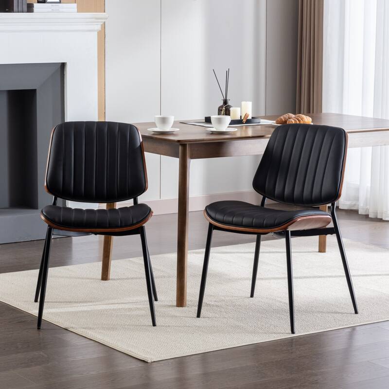 Mid Century Modern Retro Dining Chairs, Set of 2