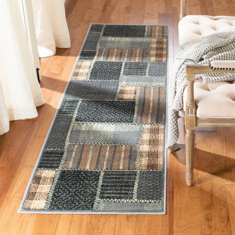 SAFAVIEH Vintage Boho Nola Oriental Rug - 2'2" x 8' Runner - Light Blue