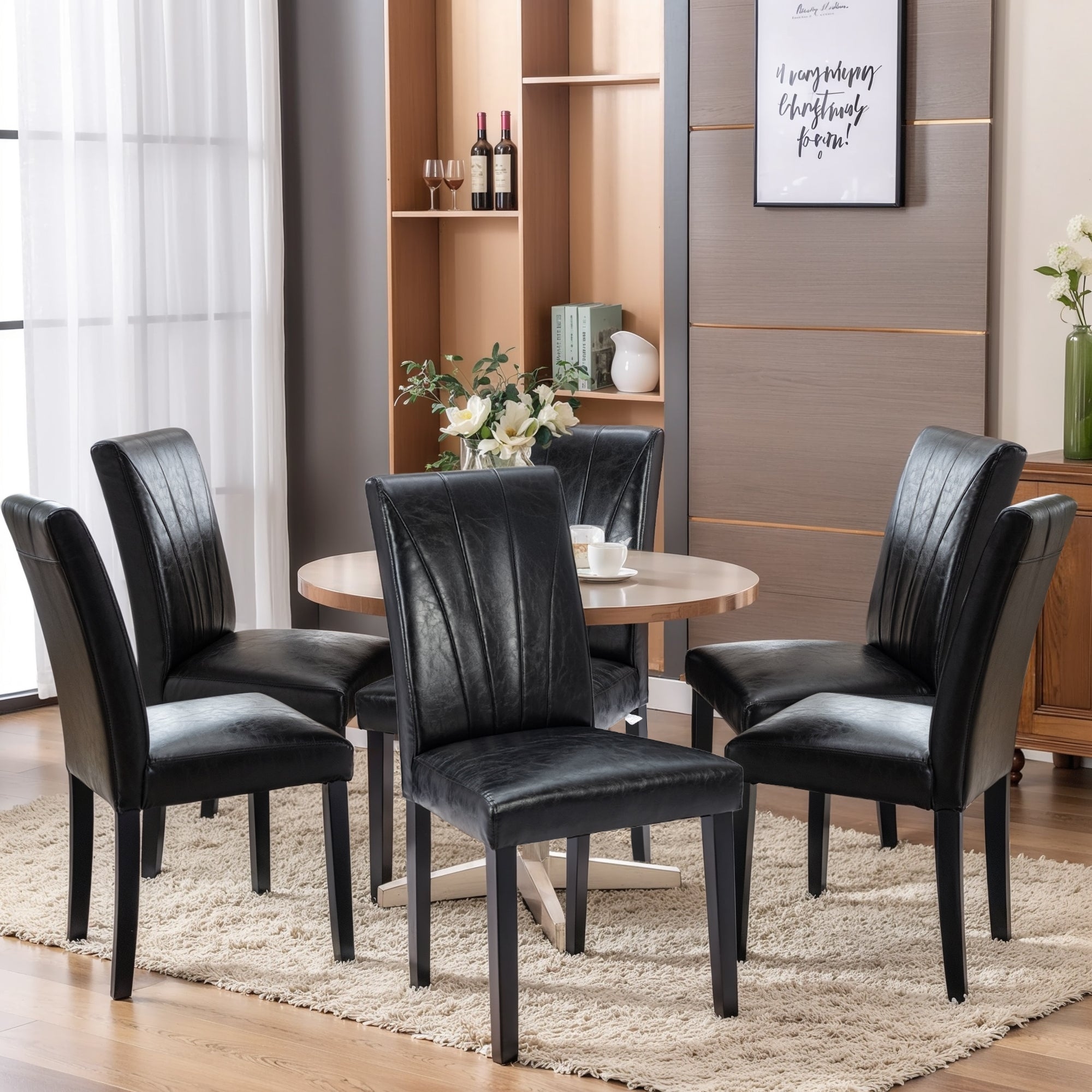 High Back Leather Dining Chairs Bed Bath Beyond
